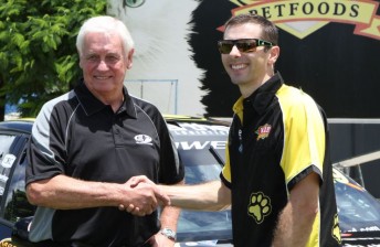 thumb Dick Johnson and Steve Owen at today's launch