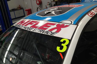 thumb Tony D'Alberto will carry Hiflex support for the rest of the 2012 V8 Supercars Championship
