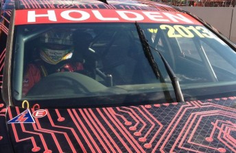 thum James Courtney in the Holden prototype
