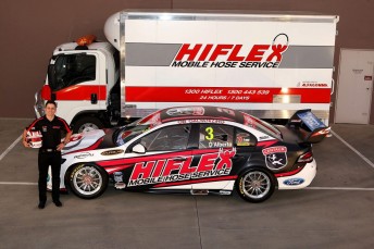 thumb Tony D'Alberto will carry a new look for the remaining rounds of the 2012 V8 season