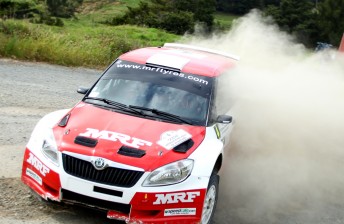 thumb Atkinson currently leads the 2012 APRC after round 1