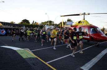 thumb The fun run kicked off at Turn 1