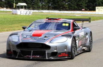 thumb Kerry Bailey will complete the full season in his recently finished Aston Martin