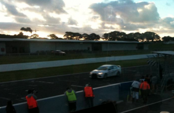 thumb The Poll Performance Evo X took victory at Phillip Island. PIC: Peta Thomas