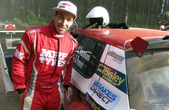 thumb Chris Atkinson with his Skoda