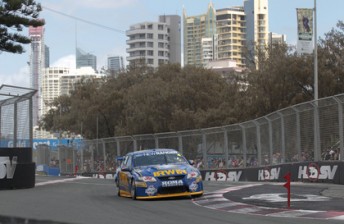 thumb The famous back straight chicane at the Surfers Paradise street circuit