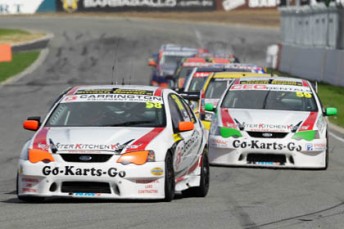 thumb Drew and Aeron Russell during the last Dunlop Series round at Barbagallo Raceway, Perth