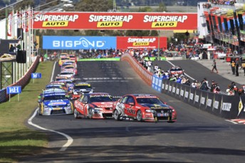 car Bathurst's Pit Straigfht will be one of several areas of the circuit to get a make-over