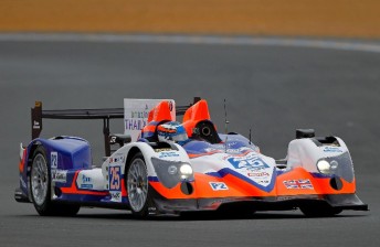 thumb John Martin aboard the ADR-Delta entry, which was seventh fastest of the LMP2 runners during Sunday's test