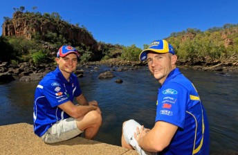 thumb Slade and Holdsworth at Katherine Gorge