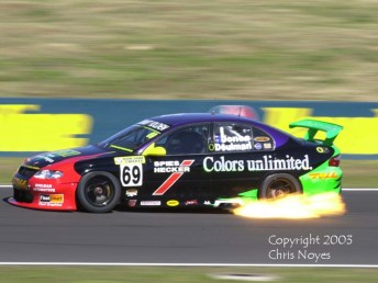 2003 bathurst flames