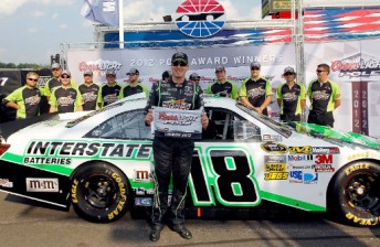 thumb Kyle Busch will start from pole in the Lenox Industrial Tools 301