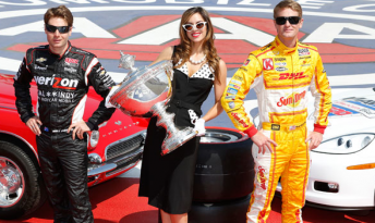 thumb IndyCar title aspirants Will Power and Ryan Hunter Reay