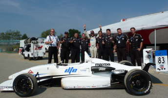 thumb Matthew Brabham and his team celebrate after his championship success