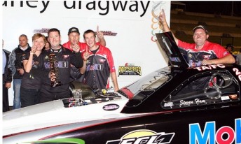 thumb Steven Ham and his crew are hoping to visit Victory Lane in Sydney again this weekend (PIC: Cackling Pipes)