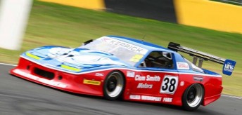 Jeff Barnes' Pointiac is wearing the #38 this weekend