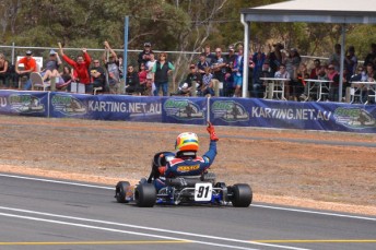 Joshua Denton became the third generation of Dentons to win at the event (Pic: AF Images/Budd)