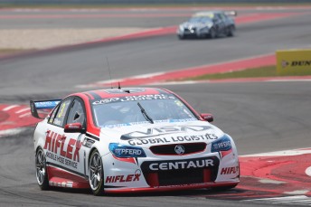 Tony D'Alberto in action at the Circuit of the Americas in Austin, Texas