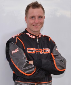 A computer generated image of what Joey Hanssen will look like in a CRG suit (Original Pics: AF Images/Budd)