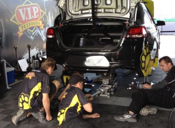 Gearbox changes have been a regular site in the V8 pitlane this season