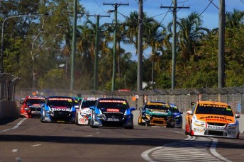 The Dunlop Series field in Townsville