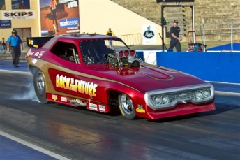 The car Kiwi Willy White will take "Back to the Future" in November