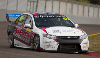 McBride's Townsville weekend included being turned around in front of the field in the final