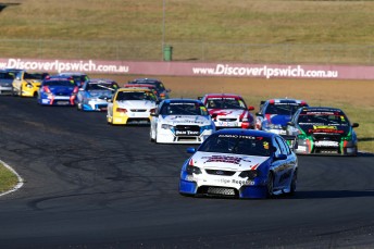 Ryan Simpson led from start to finish in Race 1