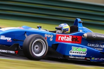Tim Macrow took the title and the final race, while doubled as his 100th F3 start