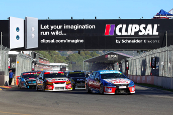 Walsh took the lead at Turn 1