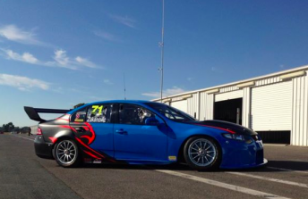 Zukanovic's FPR-built Falcon in its latest colours