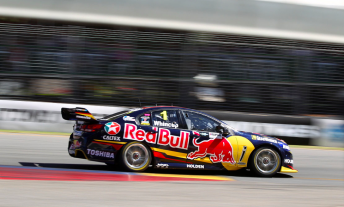 Jamie Whincup on his way to victory