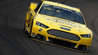 Brad Keselowski will start off pole at Phoenix