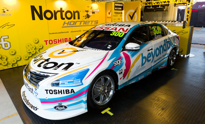 Caruso's beyondblue Nissan