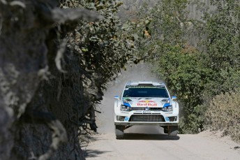 Sebastien Ogier is well clear in the lead