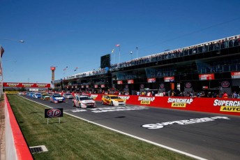 The Dunlop Series grid at Bathurst last year