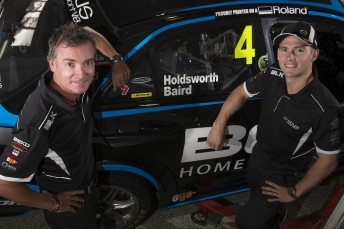 Craig Baird confirmed as Lee Holdsworth's co-driver for third successive year in the Pirtek Enduro Cup