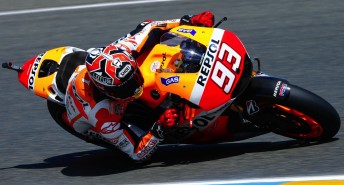Marc Marquez storms to Le Mans pole