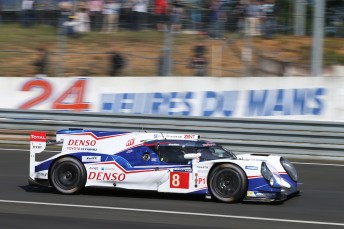 Sebastien Buemi turns fastest lap at Le Mans test