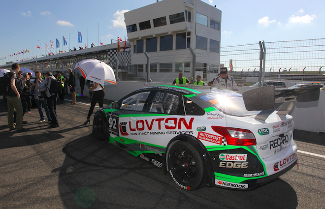 Mick Benton's entry finished down the order after an incident