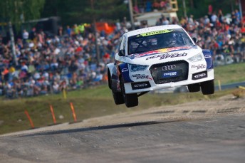 Mattias Ekstrom wins on home soil