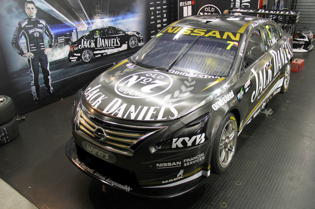 The revised Jack Daniel's livery for Sunday in Townsville