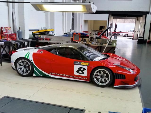 The Adrian Deitz/Josh Hunt Ferrari