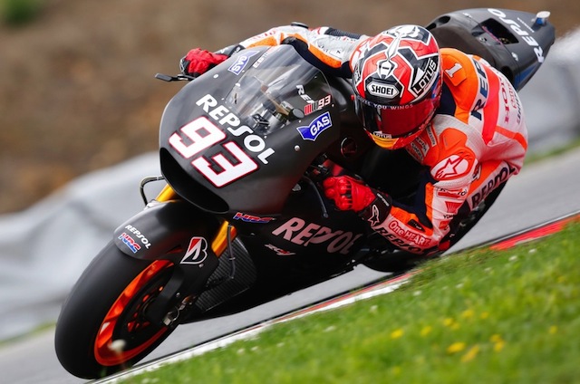 Marc Marquez heads testing at Brno