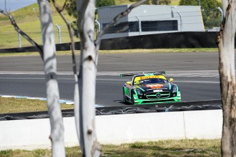 Richard Muscat was forced to witness his championship lead decrease after retirement