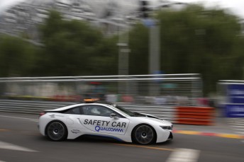 The all new BMW I8 Formula E Safety Car