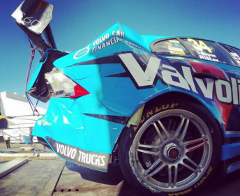 Robert Dahlgren's difficult first day at Bathurst continued