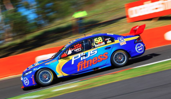 Aaren Russell's Plus Fitness Falcon at Bathurst