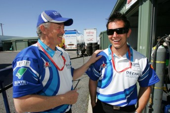 Jim Morton with Michael Caruso