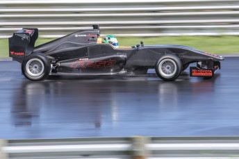 The all new Tatuus Toyota Racing Series car